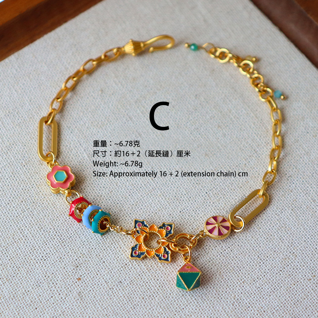 Original Modern Chinese Dopamine Bracelet Collection – Elegant & Stylish