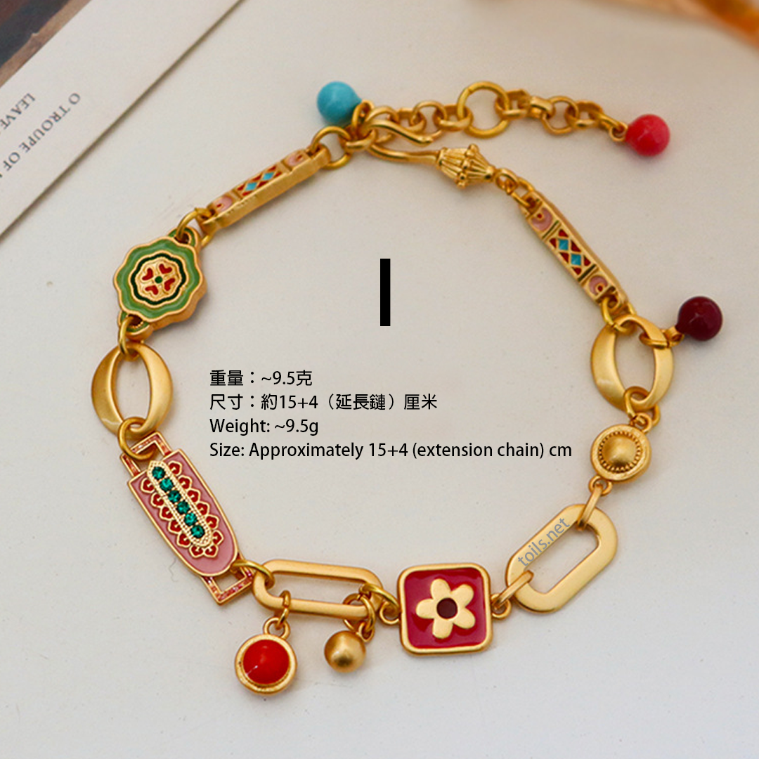 Original Modern Chinese Dopamine Bracelet Collection – Elegant & Stylish
